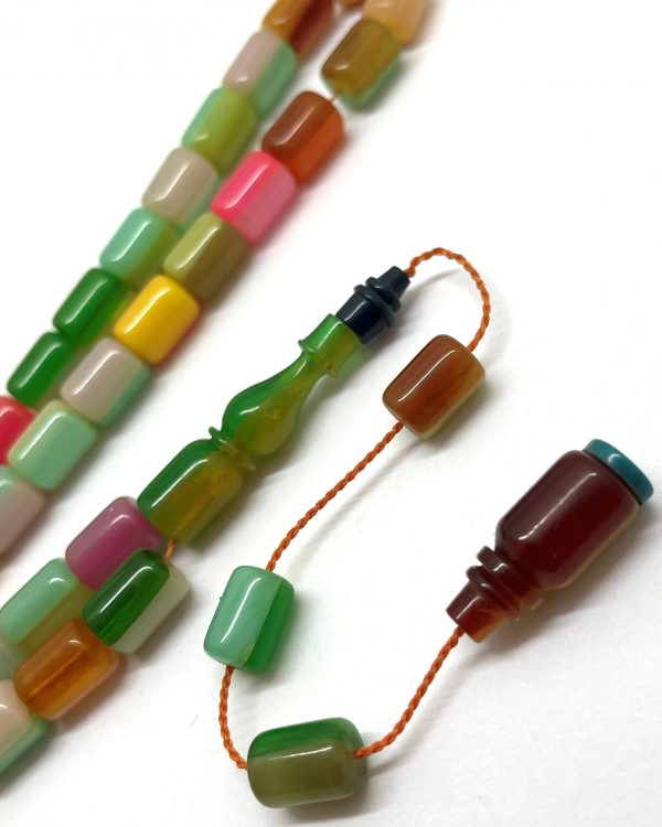 Tamamı Eski Malzemelerden Bonibon Katalin Tesbih